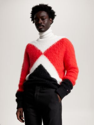 Red hot sale baggy jumper