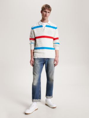 Tommy hot sale rugby jumper