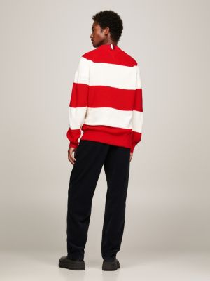 Tommy hilfiger store red jumper mens