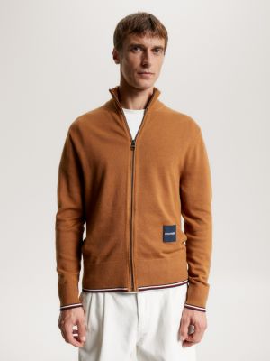 Tommy hilfiger zip up on sale jumper