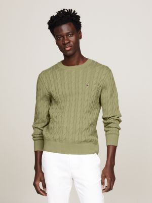 Tommy hilfiger cable clearance knit jumper