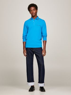 Tommy hilfiger lange online mouwen polo