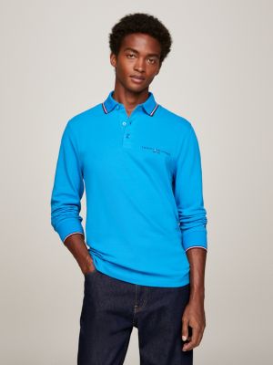 Tommy hilfiger long store sleeve polo mens