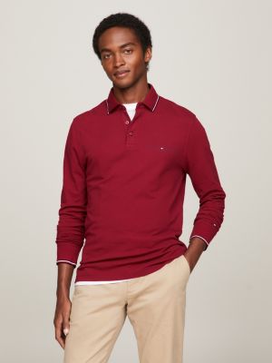 Tommy Hilfiger Outlet: Polo homme - Blanc  Polo Tommy Hilfiger MW0MW29671  en ligne sur