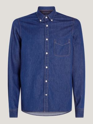 Tommy hilfiger store denim button up