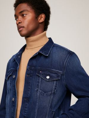 Mens tommy hilfiger store denim jacket