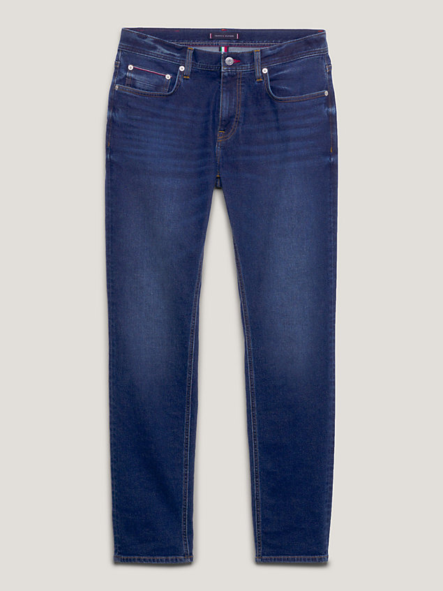 denim denton straight jeans mit fade-effekt für herren - tommy hilfiger