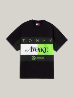 Tommy x Mercedes-AMG F1 x Awake NY Flag T-Shirt | BLACK | Tommy