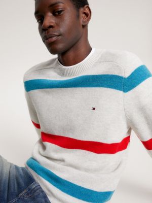 Mens white clearance tommy hilfiger jumper