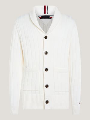 Tommy hilfiger sale white cardigan