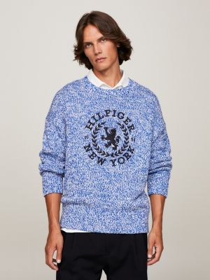 1985 Collection V-Neck Jumper | Blue | Tommy Hilfiger