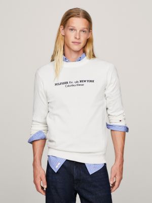 Tommy white clearance jumper