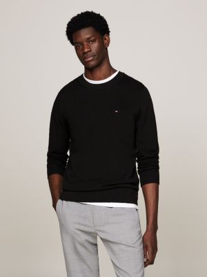 Men's Crew Neck Jumpers | Tommy Hilfiger® SI