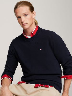 High Neck Maroon Textured Sweater - Jeremy