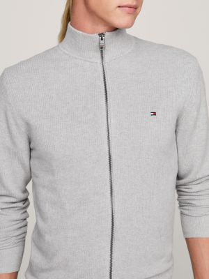 Tommy hilfiger grey on sale cardigan