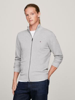 Tommy hilfiger hot sale zip cardigan