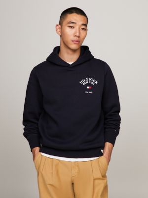 Tommy hilfiger logo flex fleece online hoody