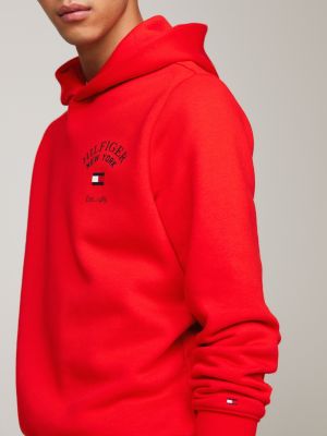 Tommy hilfiger red store fleece