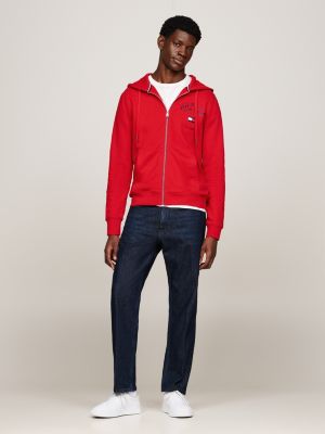 Tommy hilfiger on sale red tracksuit