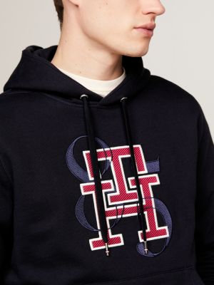 1985 Collection TH Monogram Hoody | Blue | Tommy Hilfiger