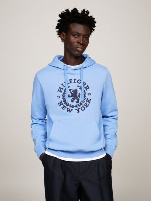 Light blue clearance tommy hilfiger hoodie