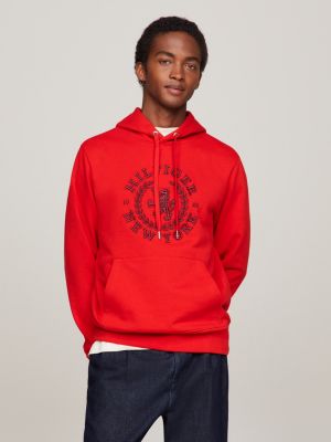 Tommy hilfiger crest deals hoodie