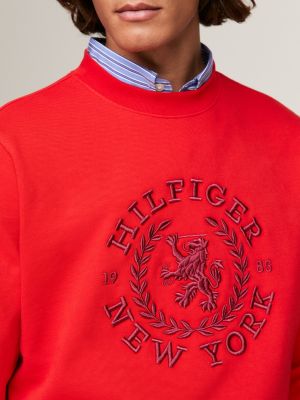 Tommy hot sale crest sweatshirt