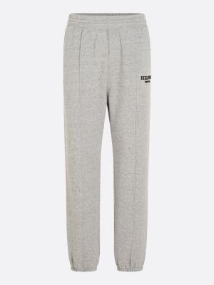 Hilfiger Monotype Fleece-Jogginghose | Grau | Tommy Hilfiger