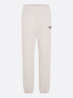 Hilfiger Monotype Mouliné Fleece Joggers | Grey | Tommy Hilfiger
