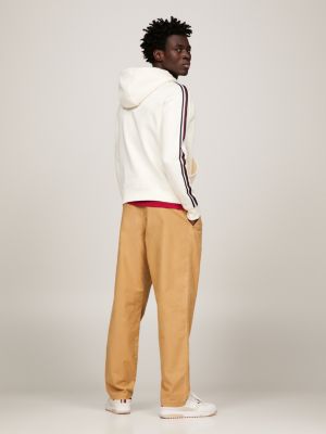 Global Stripe Hoodie aus Flex-Fleece | BEIGE | Tommy Hilfiger
