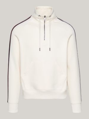 Mock Pullover in White – Flex All Day