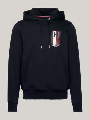 SUDADERA TOMMY HILFIGER DE MEZCLA ALGODÓN ORGÁNICO CON LOGO HOMBRE