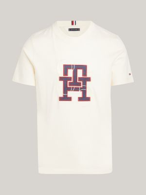 1985 Collection TH Monogram T-Shirt | Beige | Tommy Hilfiger