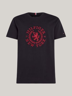 Tommy hilfiger crest flag 2024 tee