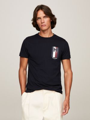 Buy Tommy Hilfiger Men's Tailored Fit T-Shirt (A2BMK264_Bright