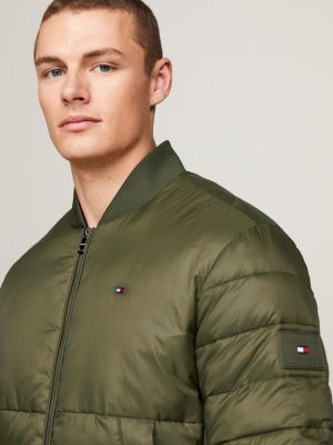 Tommy Hilfiger Chaqueta bomber resistente al agua para hombre (estándar y  grande y alto)