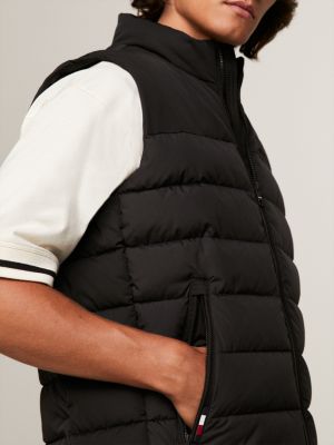 Tommy hilfiger body warmer on sale black