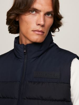 TH Warm New York Padded Gilet Blue Tommy Hilfiger