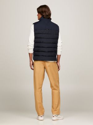 TH Warm New York Steppweste | Blau | Tommy Hilfiger