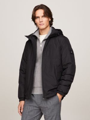 | Green Parka Tommy Hilfiger Down Hooded Casual | Fit Essential