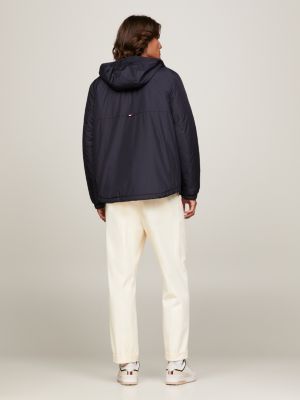 Portland Jacke mit Kapuze und Logo | Blau | Tommy Hilfiger