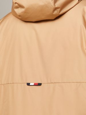 Portland Jacke mit Kapuze und Logo | Khaki | Tommy Hilfiger