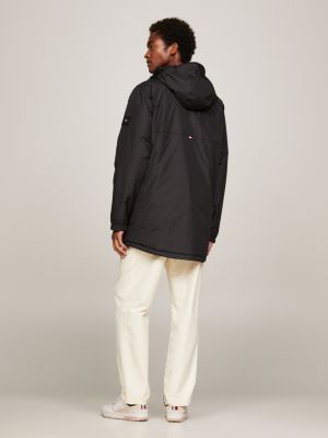 Black tommy shop hilfiger parka