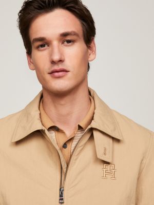 Tommy Hilfiger REVERSIBLE IVY JACKET - Chaquetas bomber - desert  khaki/marrón claro 