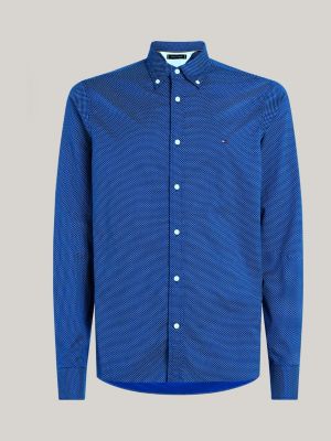 TOMMY HILFIGER: Camisa para hombre, Azul Oscuro  Camisa Tommy Hilfiger  MW0MW34269 en línea en