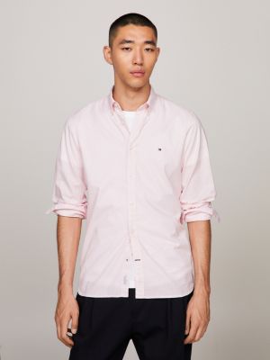 Slim Fit Built-In Flex Everyday Oxford Shirt for Men