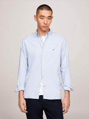 Chemise col mao homme best sale tommy hilfiger