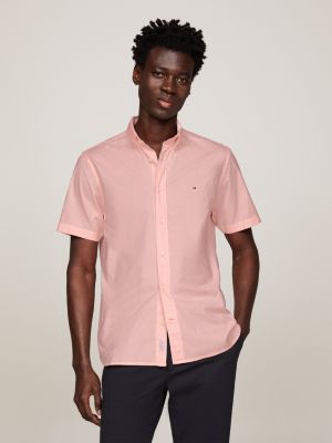 Pink tommy store hilfiger shirt