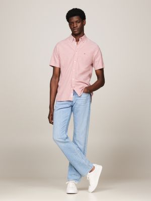 TH Flex 1985 Collection Regular Short Sleeve Oxford Shirt
