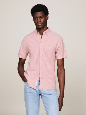 Regular Fit Oxford Shirt Pink Tommy Hilfiger